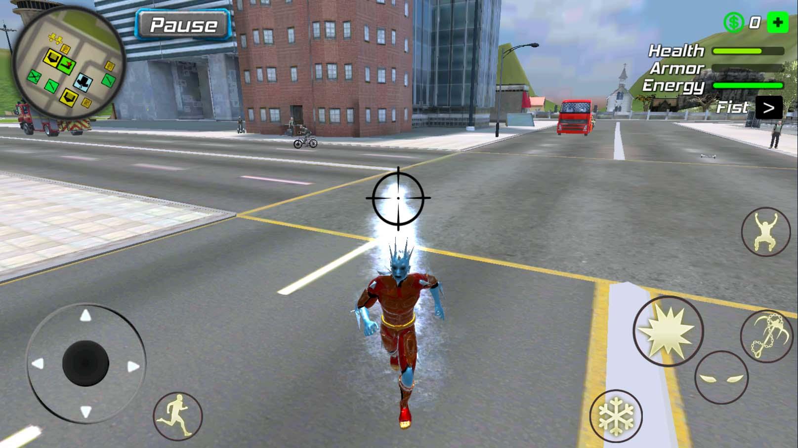 اسکرین شات 6 بازی Snow Storm Superhero