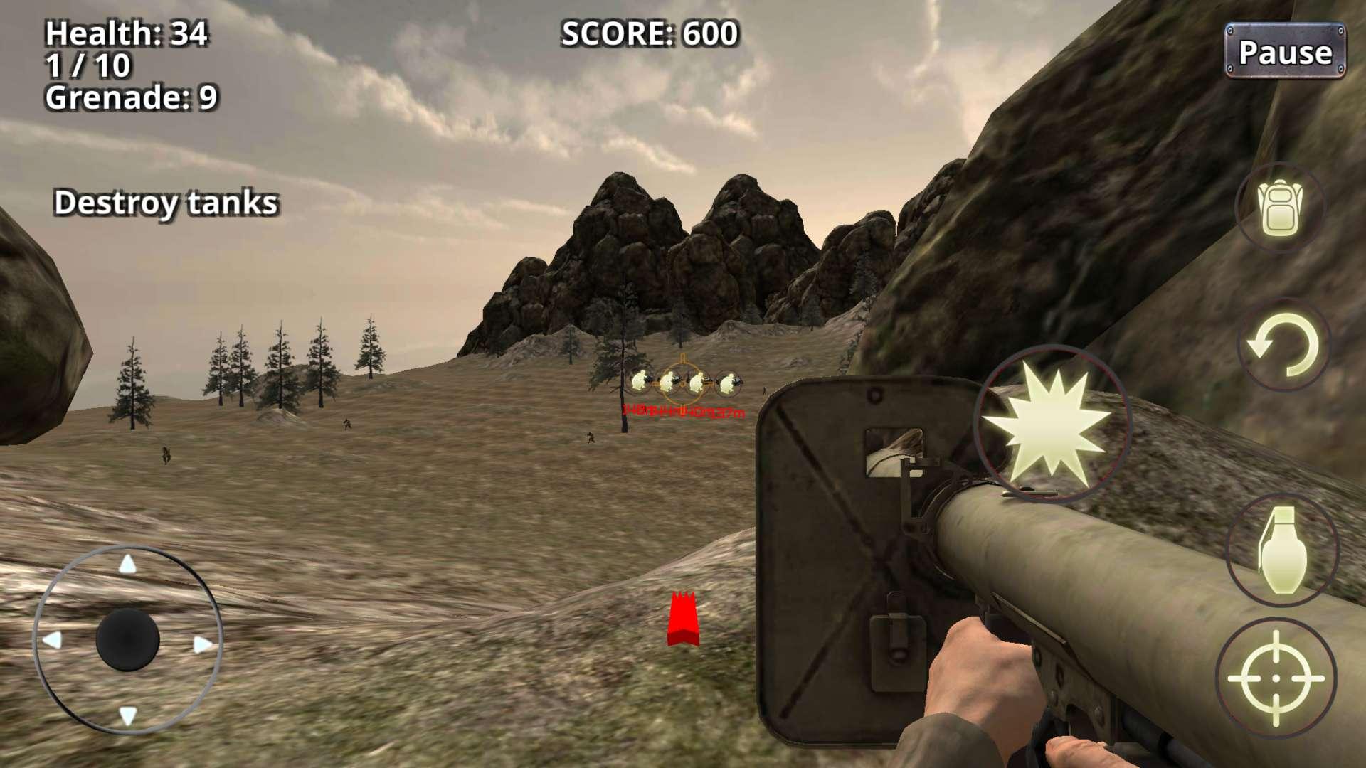اسکرین شات 8 بازی War Battleground WW2 Shooter