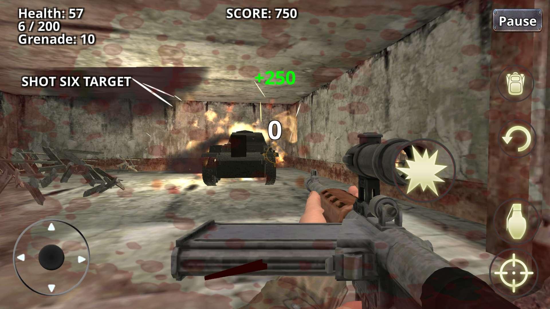 اسکرین شات 3 بازی War Battleground WW2 Shooter