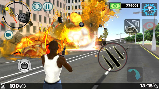 اسکرین شات 6 بازی Grand Vegas Gangs Crime 3D