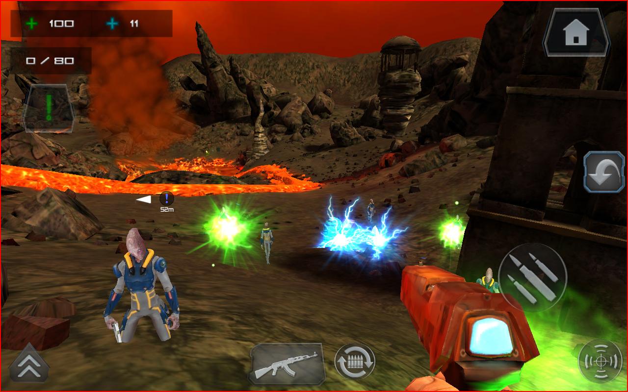 اسکرین شات 8 بازی Alien Invasion Star Battle 2