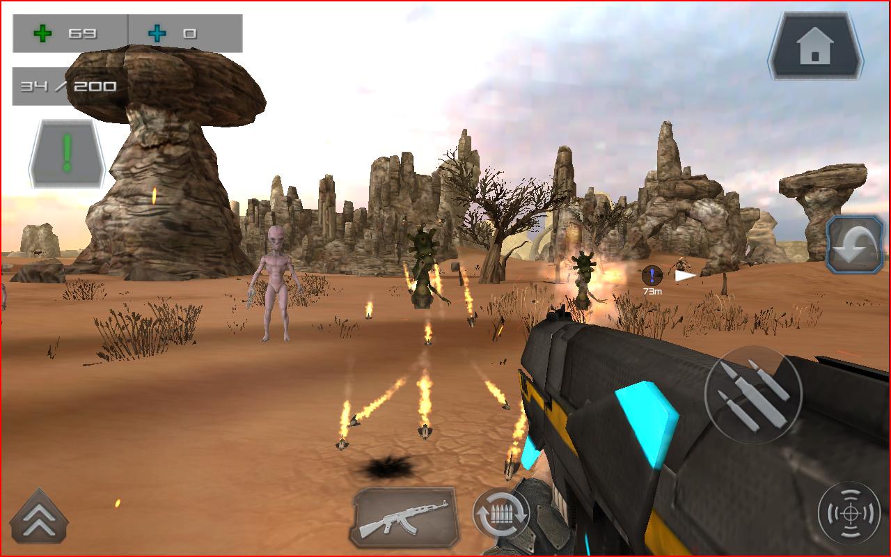 اسکرین شات 5 بازی Alien Invasion Star Battle 2