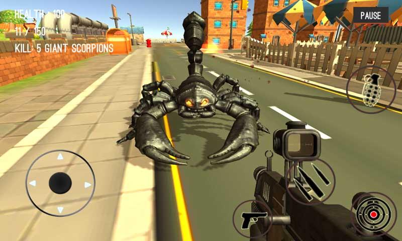 اسکرین شات 7 بازی Monster Killing City Shooting