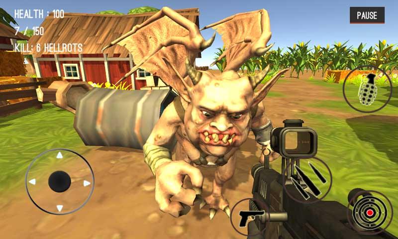 اسکرین شات 5 بازی Monster Killing City Shooting