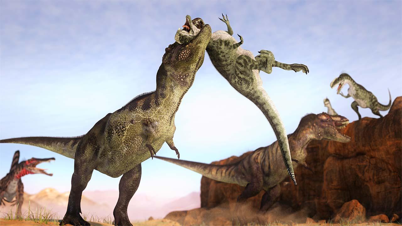 اسکرین شات 1 بازی Jurassic Epic Dinosaur Battle