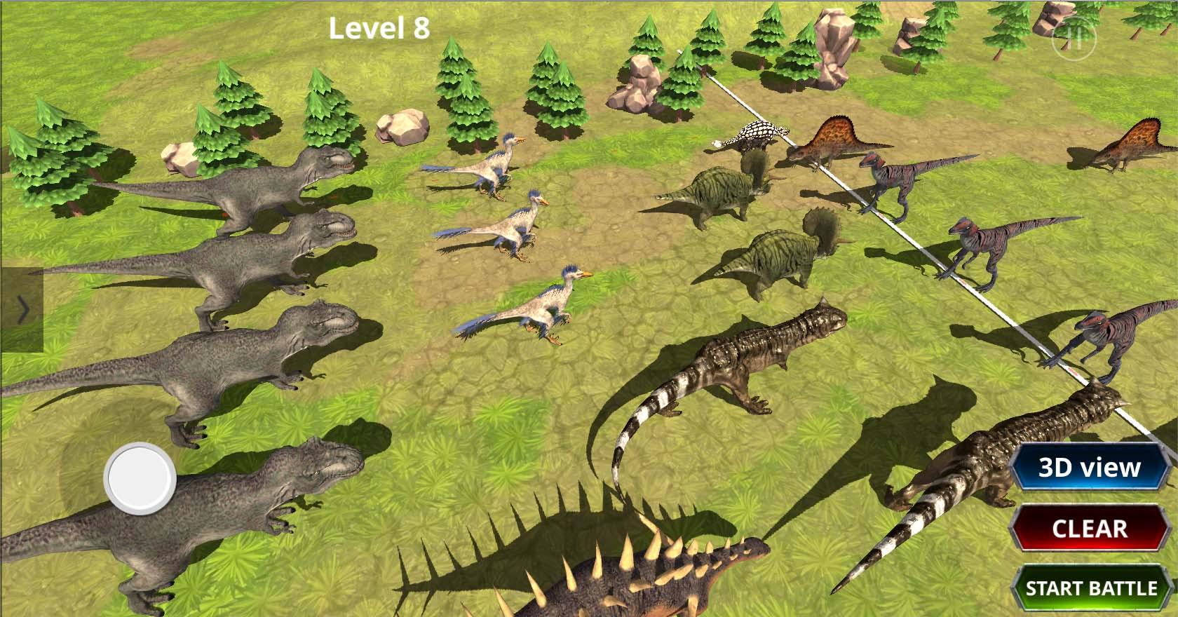 اسکرین شات 4 بازی Jurassic Epic Dinosaur Battle