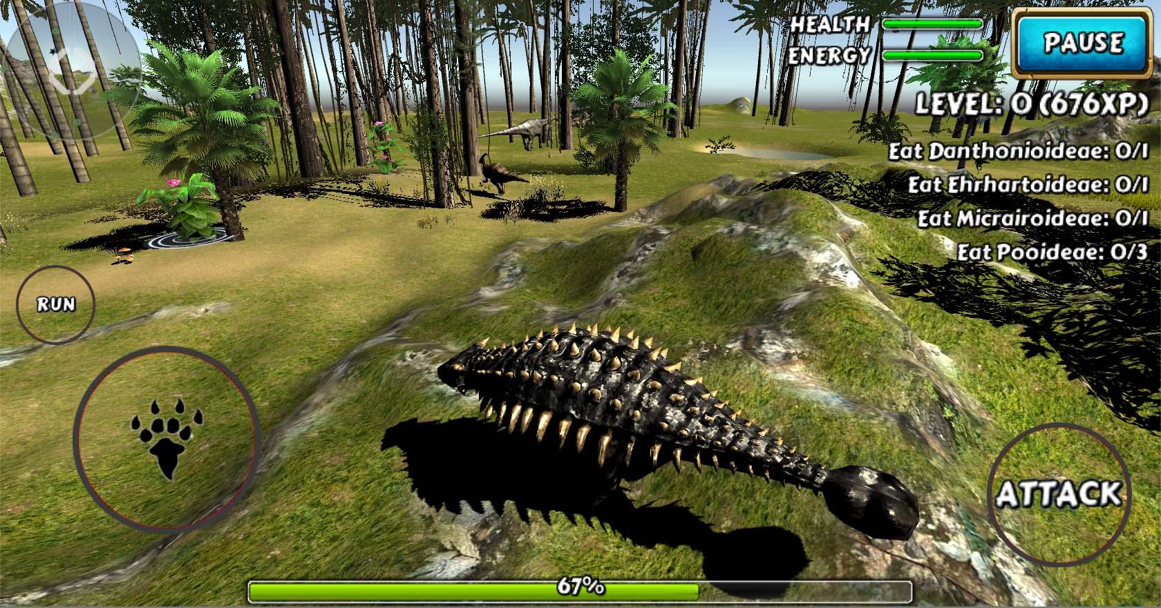 اسکرین شات 3 بازی Dinosaur Simulator Jurassic Su