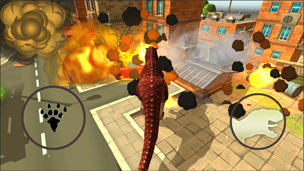اسکرین شات 4 بازی Dinosaur Simulator: Dino World