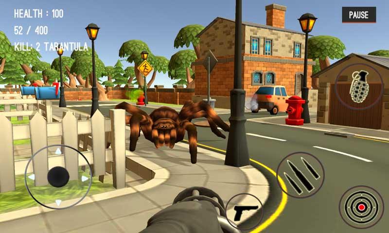 اسکرین شات 8 بازی Spider Hunter Amazing City 3D