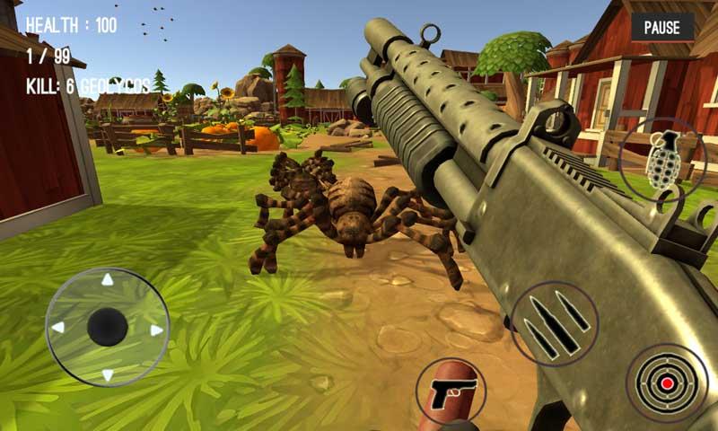اسکرین شات 5 بازی Spider Hunter Amazing City 3D