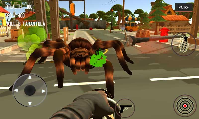 اسکرین شات 1 بازی Spider Hunter Amazing City 3D