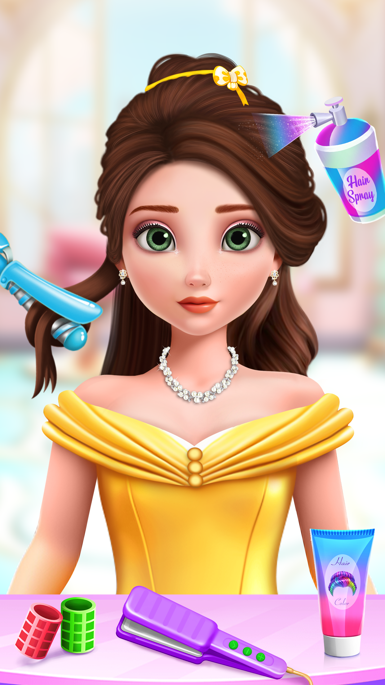 اسکرین شات 7 بازی Princess Wedding Hair Salon