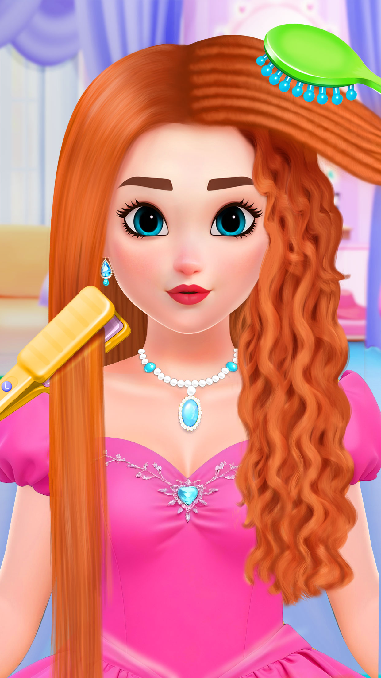 اسکرین شات 4 بازی Princess Wedding Hair Salon