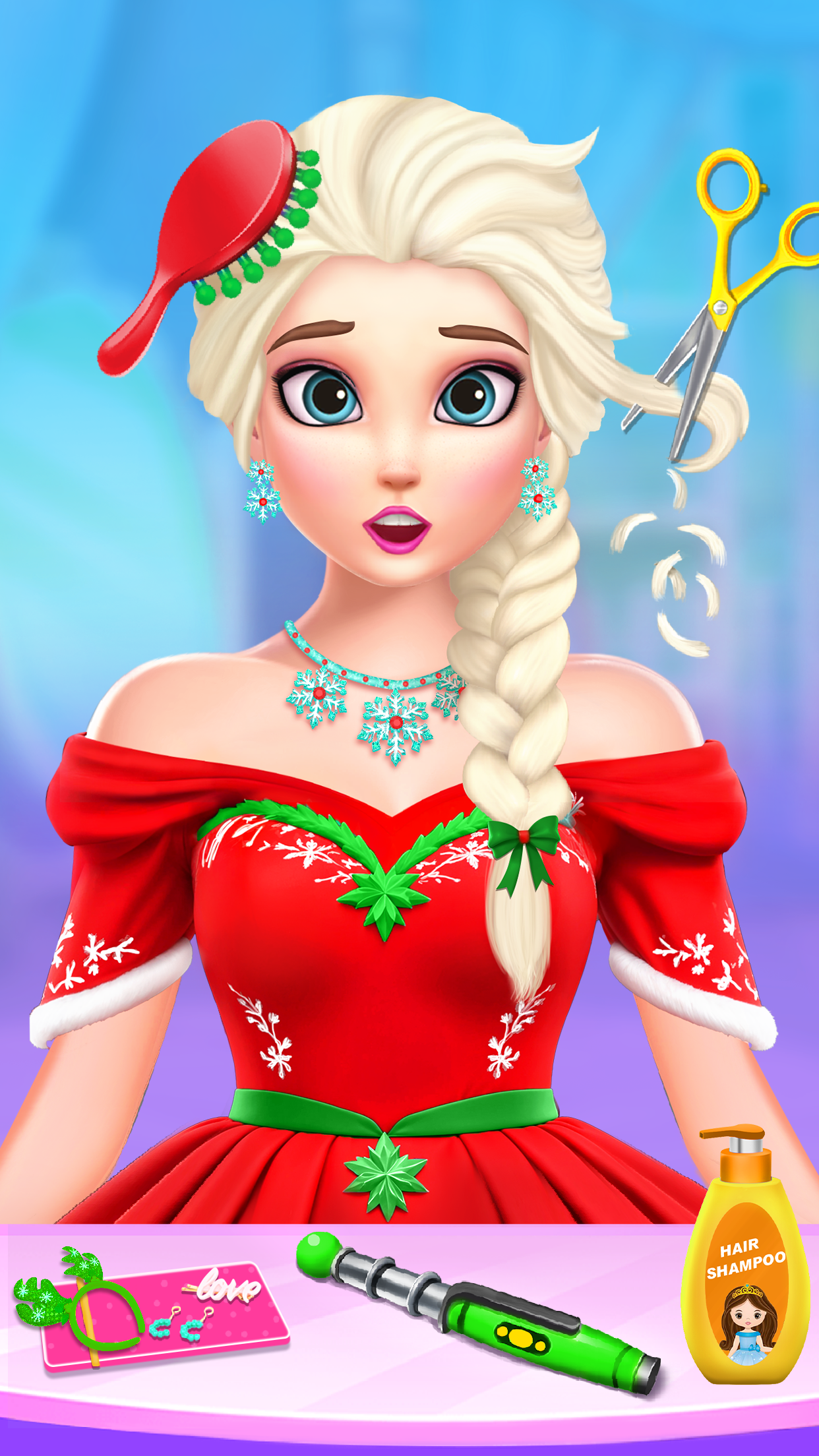 اسکرین شات 2 بازی Princess Wedding Hair Salon