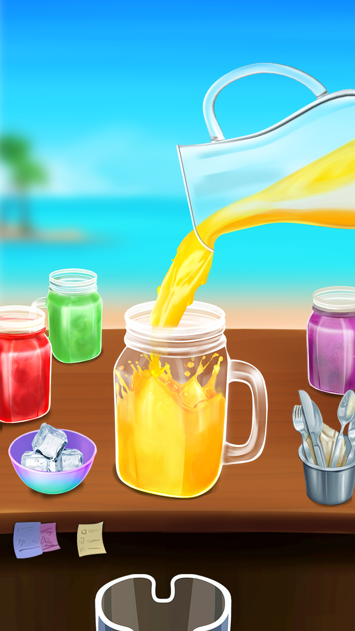اسکرین شات 6 بازی Fruit Blender 3D: Juice Games