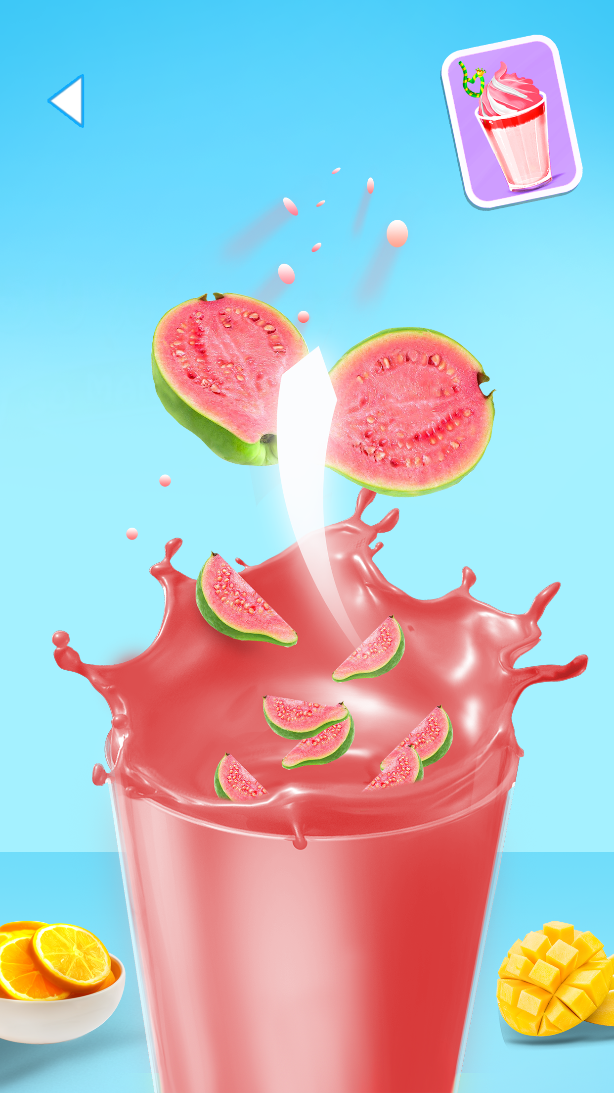 اسکرین شات 5 بازی Fruit Blender 3D: Juice Games