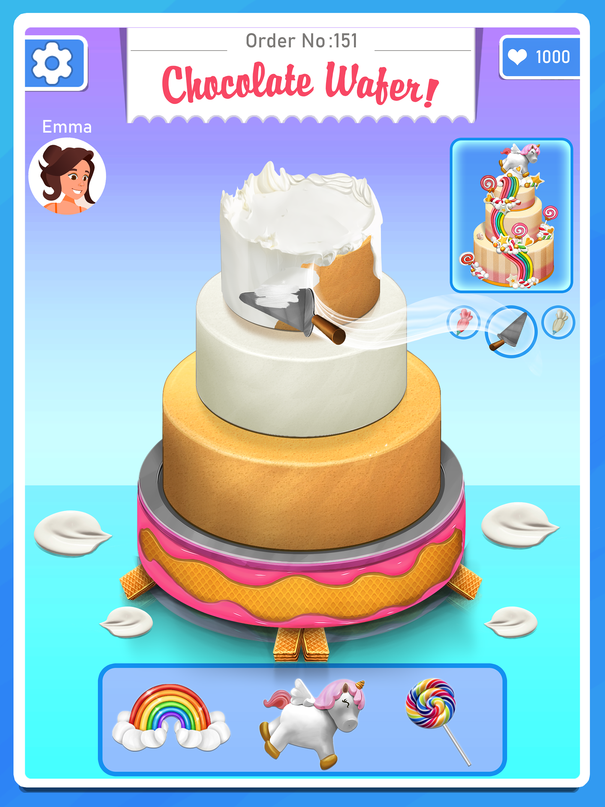 اسکرین شات 5 بازی Perfect Cake Maker- Cake Game