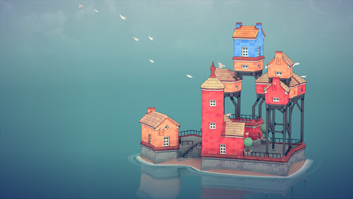 اسکرین شات 6 بازی Water Town - Townscaper