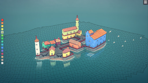 اسکرین شات 3 بازی Water Town - Townscaper
