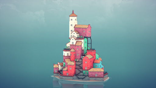 اسکرین شات 2 بازی Water Town - Townscaper
