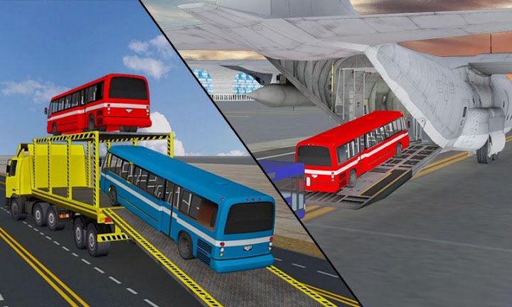 اسکرین شات 5 بازی Bus Transporter Truck Flight