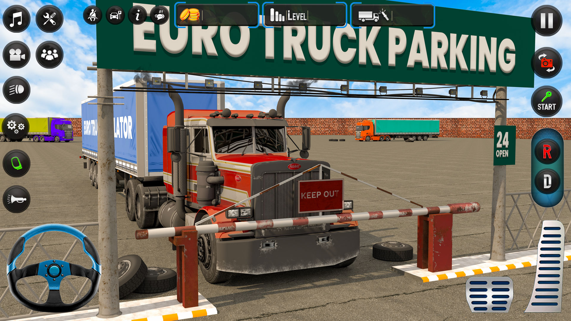 اسکرین شات 4 بازی Truck Parking 3D Driving Games