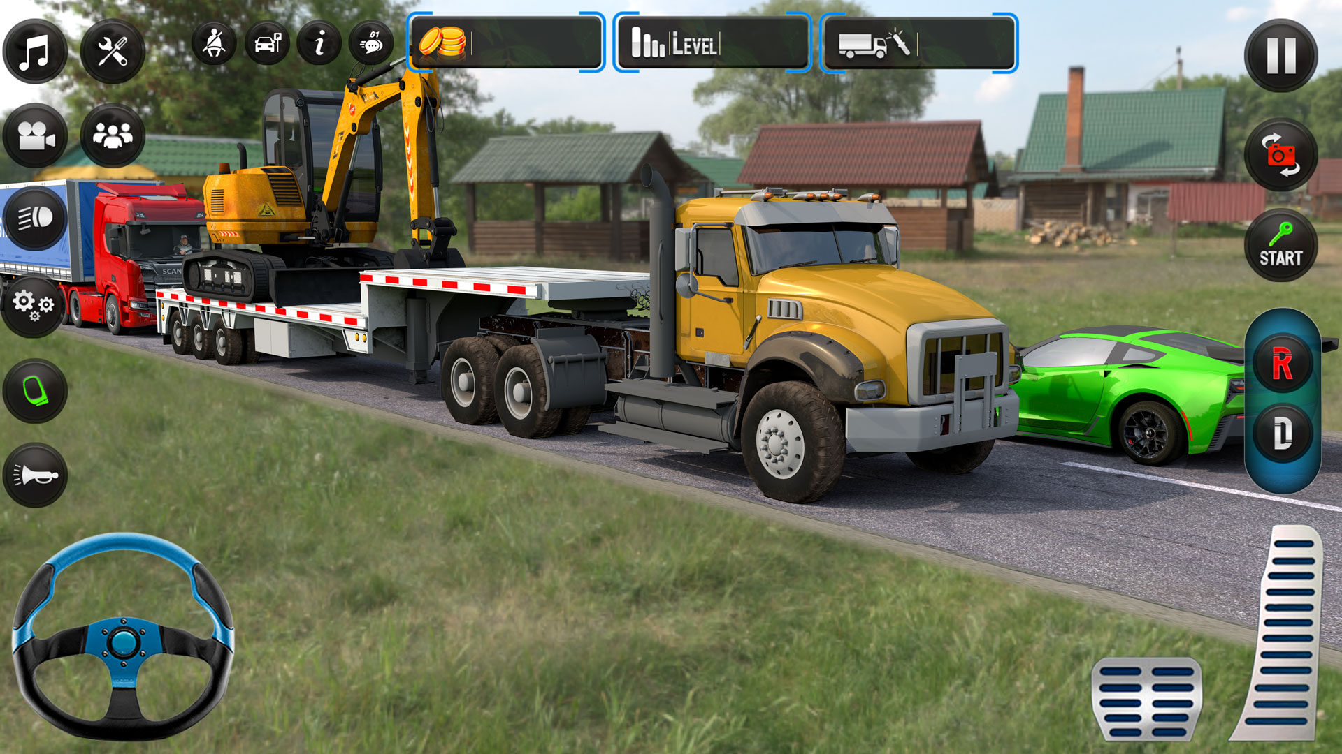 اسکرین شات 1 بازی Truck Parking 3D Driving Games