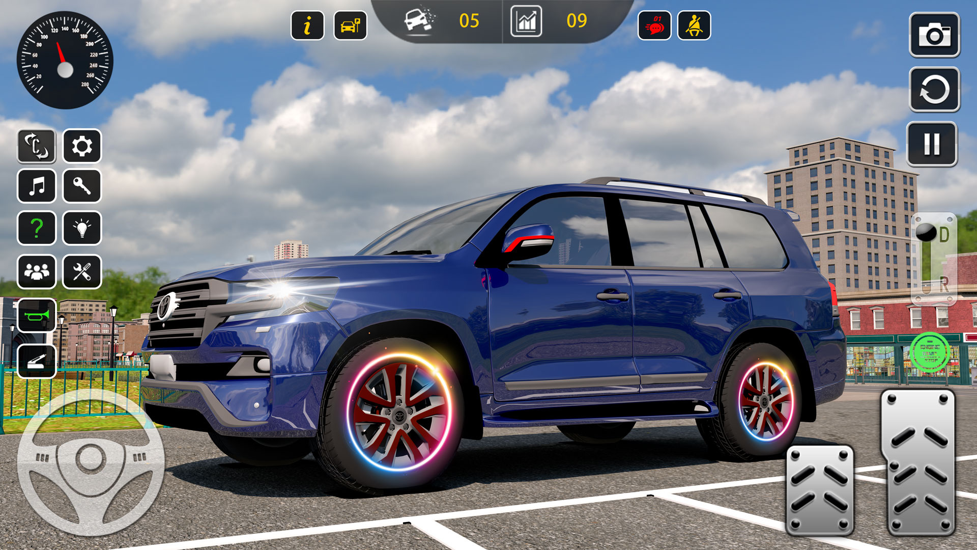 اسکرین شات 4 بازی Super Car Parking 3d Games