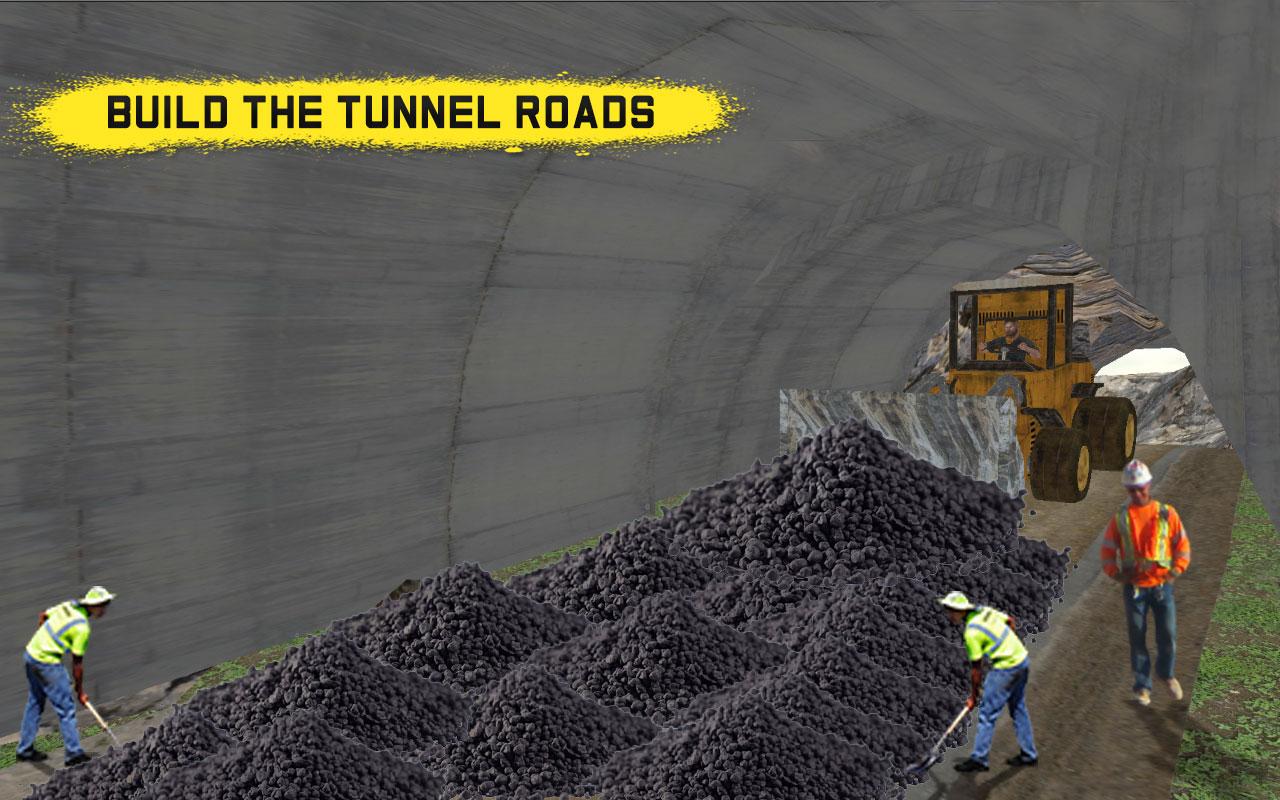 اسکرین شات 5 بازی Tunnel Construction Crane Simulator 2018