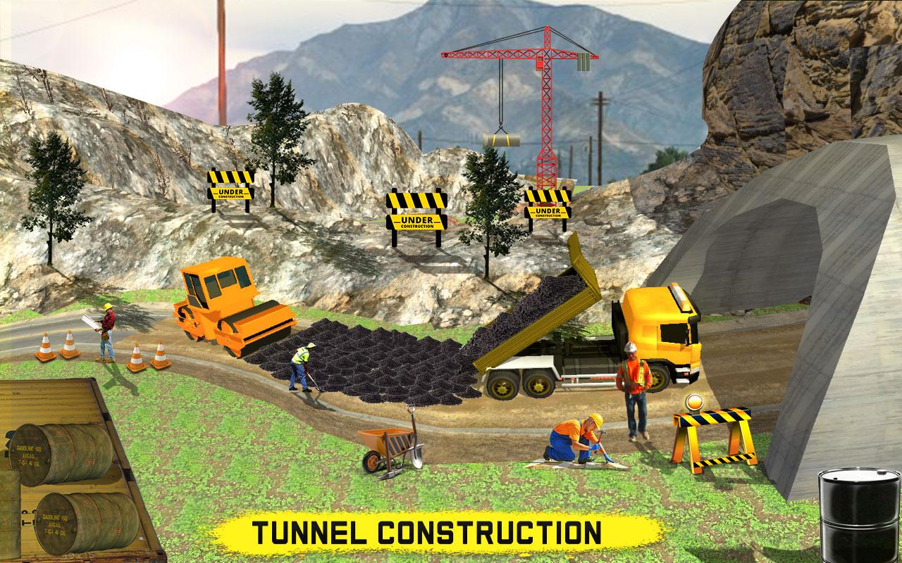 اسکرین شات 2 بازی Tunnel Construction Crane Simulator 2018