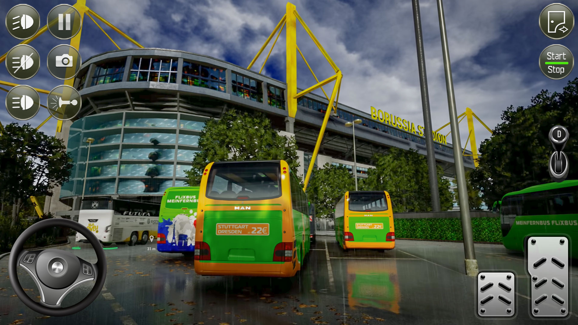 اسکرین شات 1 بازی Euro Bus Driving 3D: Bus Games