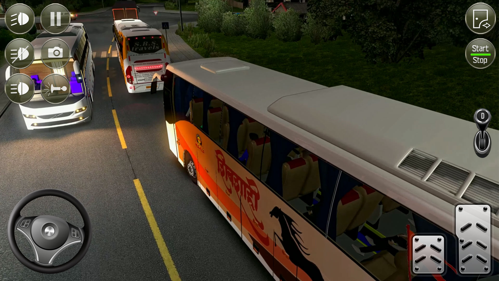 اسکرین شات 3 بازی Euro Bus Driving 3D: Bus Games
