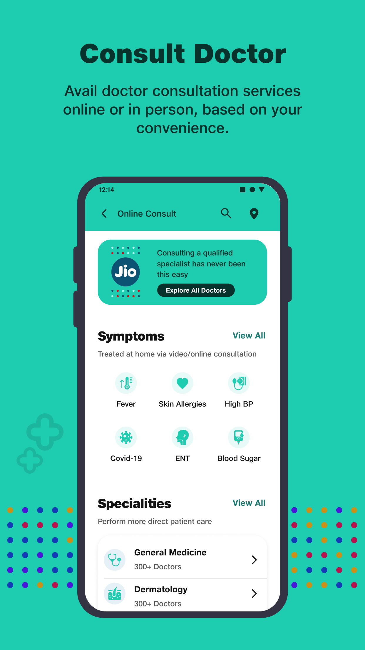اسکرین شات 4 برنامه JioHealthHub
