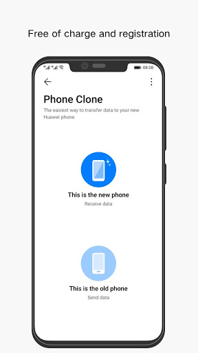 اسکرین شات 1 برنامه Phone Clone