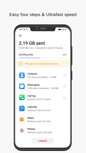 اسکرین شات 4 برنامه Phone Clone