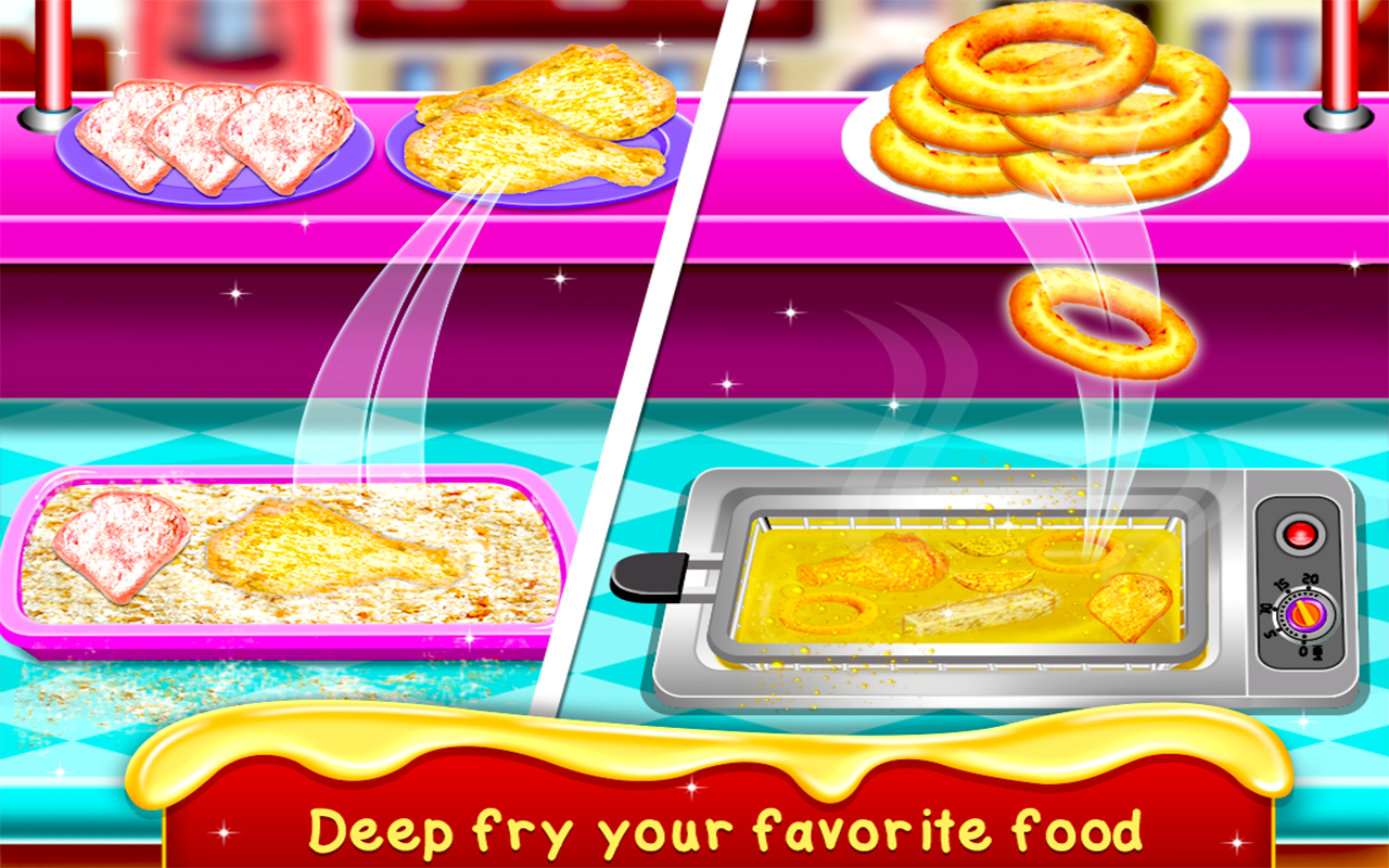اسکرین شات 3 بازی Crispy Deep Fry Maker Cooking