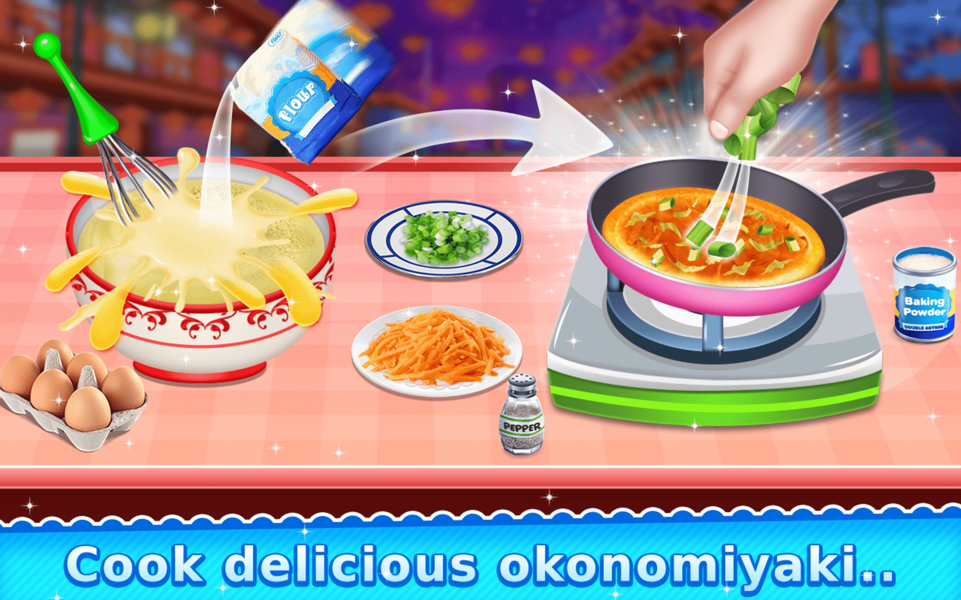 اسکرین شات 2 بازی Japanese Food Chef's Challenge