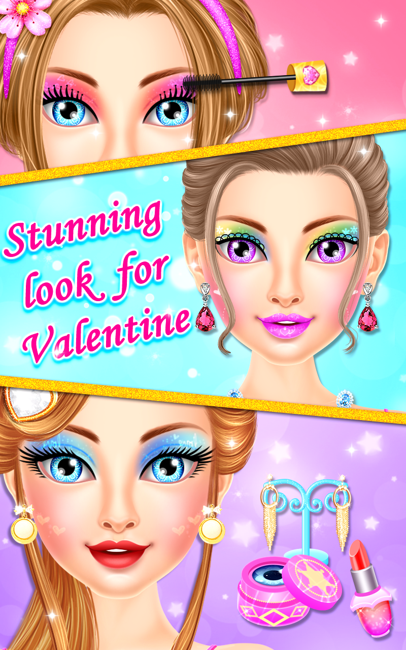 اسکرین شات 2 بازی Valentine Beauty Salon Game