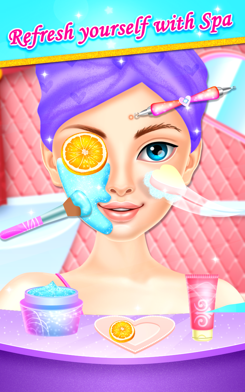 اسکرین شات 3 بازی Valentine Beauty Salon Game