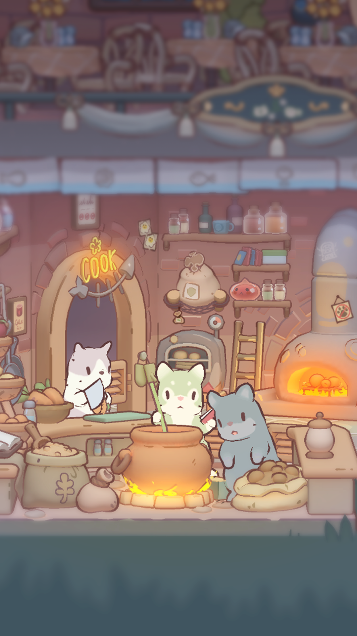 اسکرین شات 5 بازی Cats & Soup : Magic Recipe