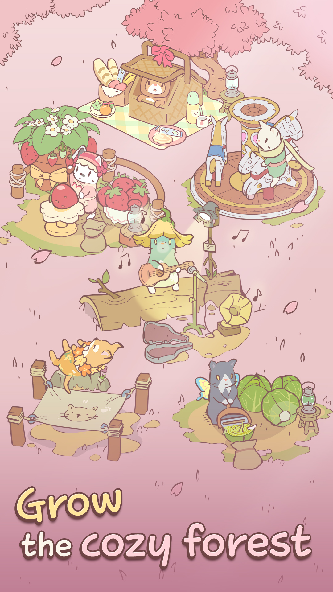 اسکرین شات 2 بازی Cats & Soup: Cute Cat Game