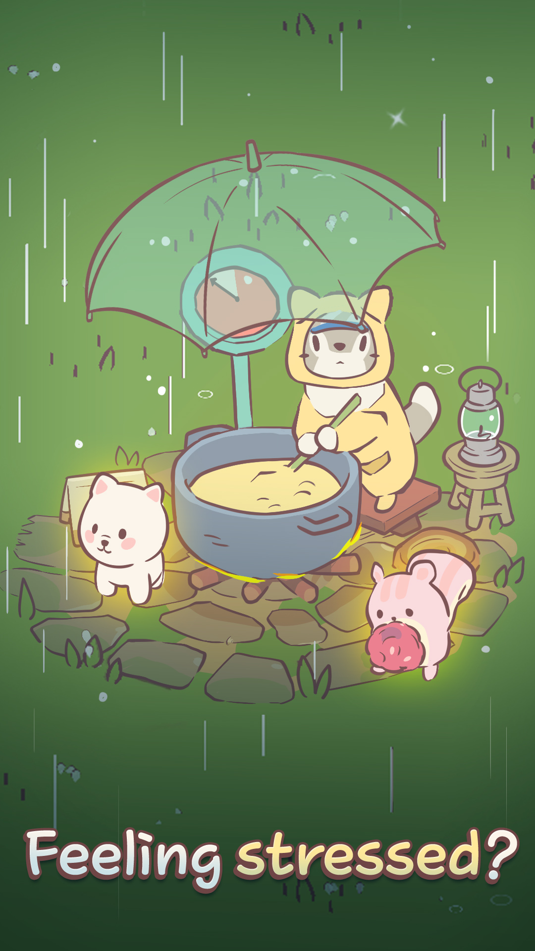 اسکرین شات 1 بازی Cats & Soup: Cute Cat Game