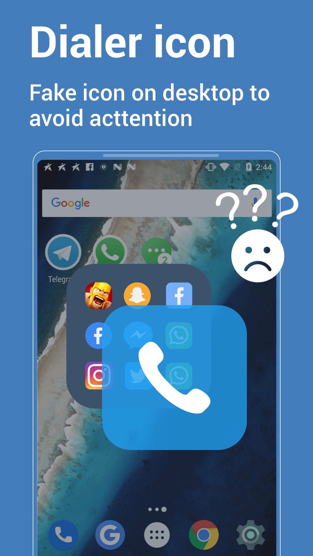 اسکرین شات 6 برنامه App Hider: Hide Apps