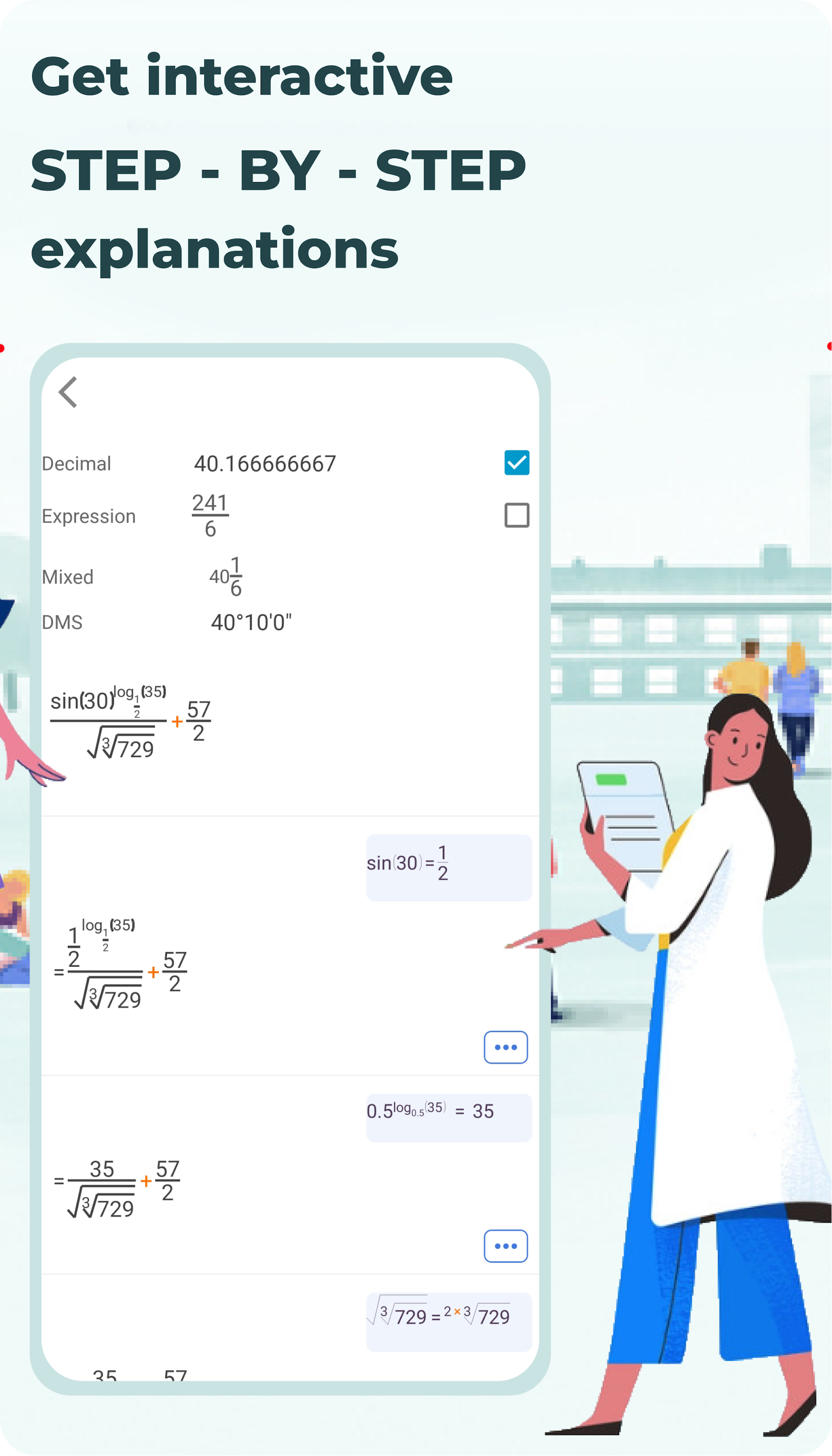 اسکرین شات 2 برنامه Scientific Calculator He-580