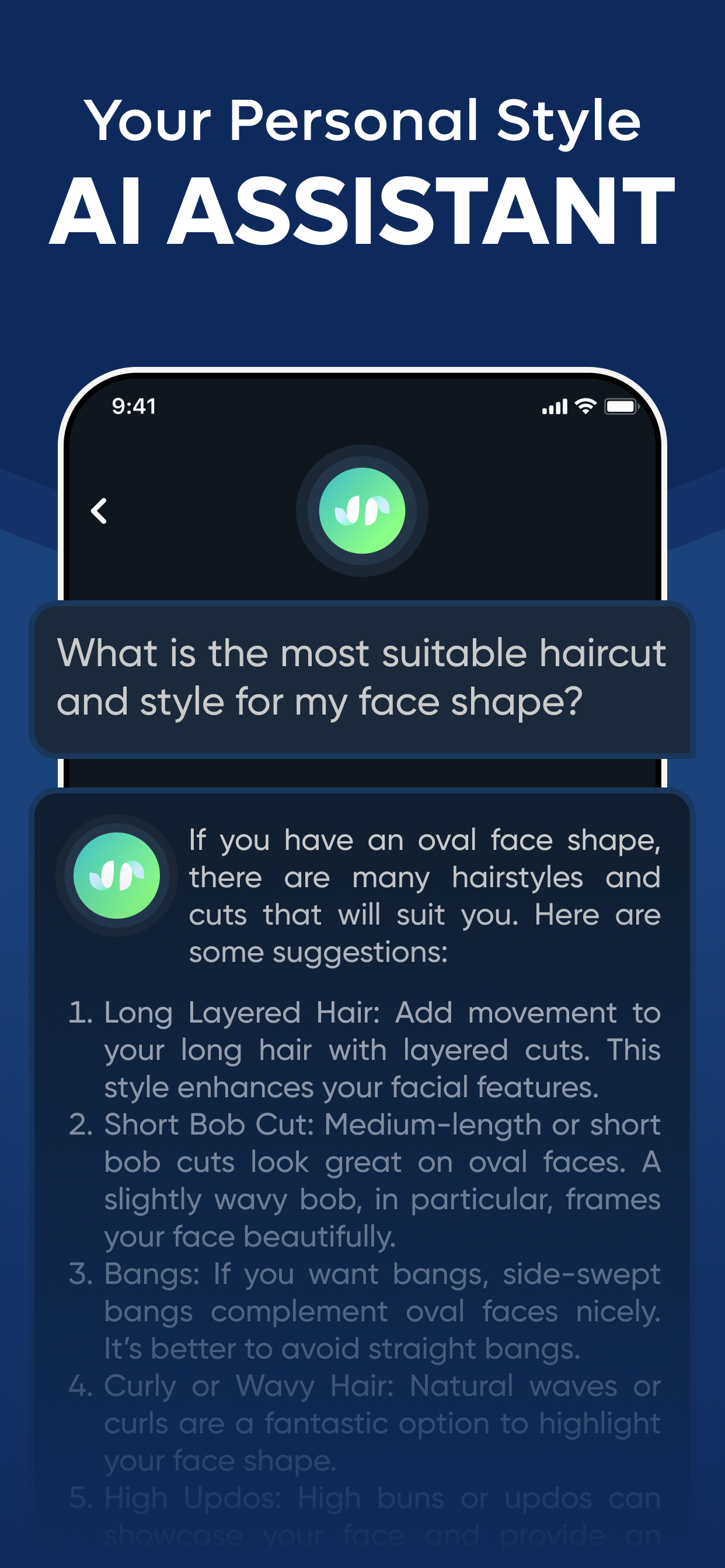 اسکرین شات 5 برنامه Hiface - Face Shape Detector