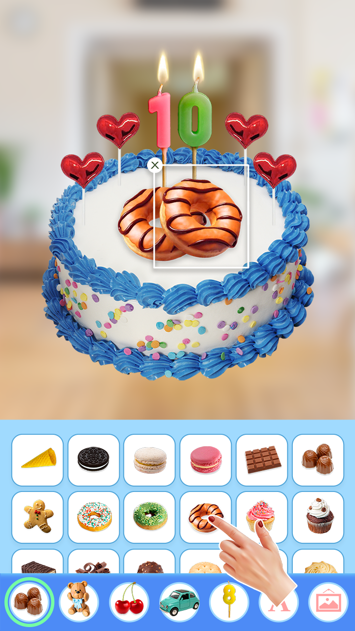 اسکرین شات 2 بازی Cake DIY: Birthday Party