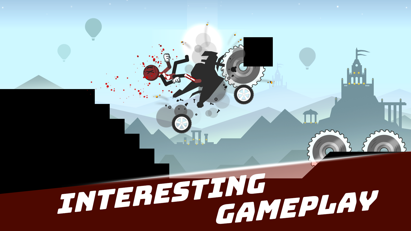 اسکرین شات 5 بازی Ragdoll Dismount: Stickman Fly