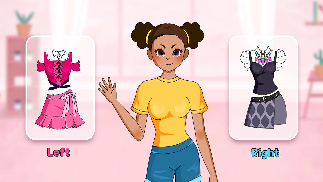 اسکرین شات 4 بازی Left or Right: Amanda Fashion