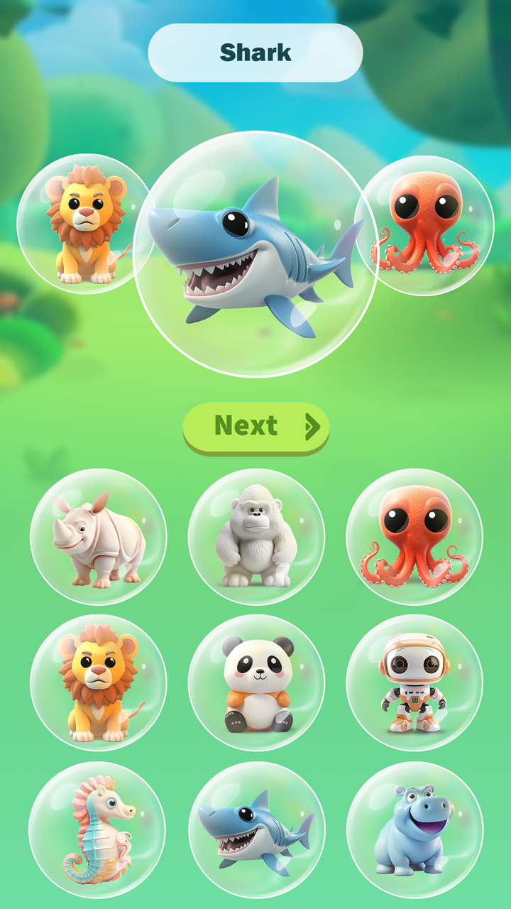 اسکرین شات 7 بازی AI Merge Animal: Mix Master