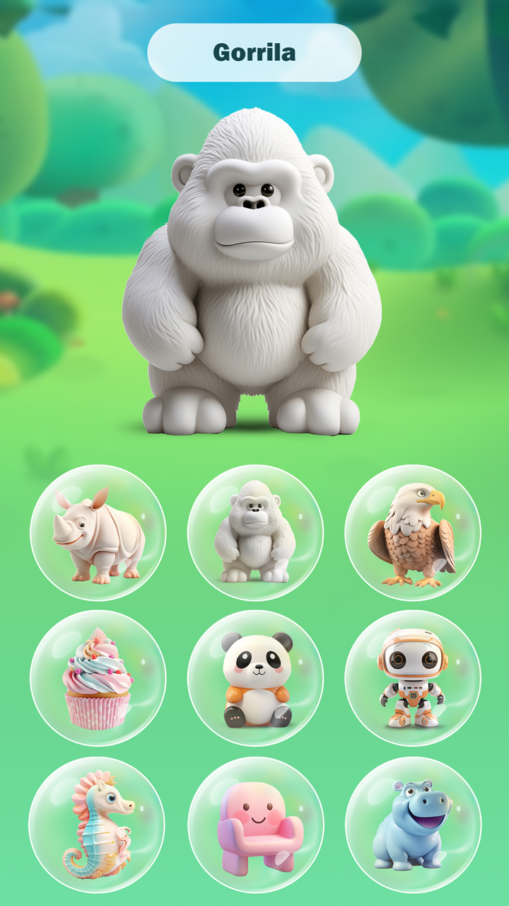 اسکرین شات 4 بازی AI Merge Animal: Mix Master